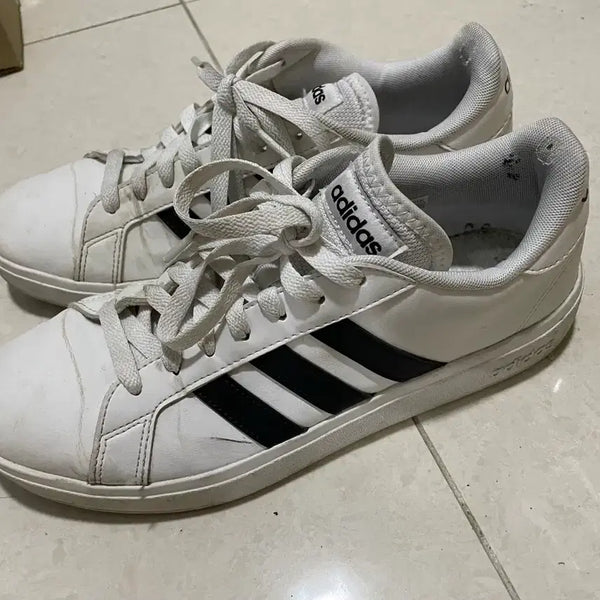 [BUNJANG] Adidas Grand Court Shoes White (260mm) / 아디다스 그랜드 코트 260