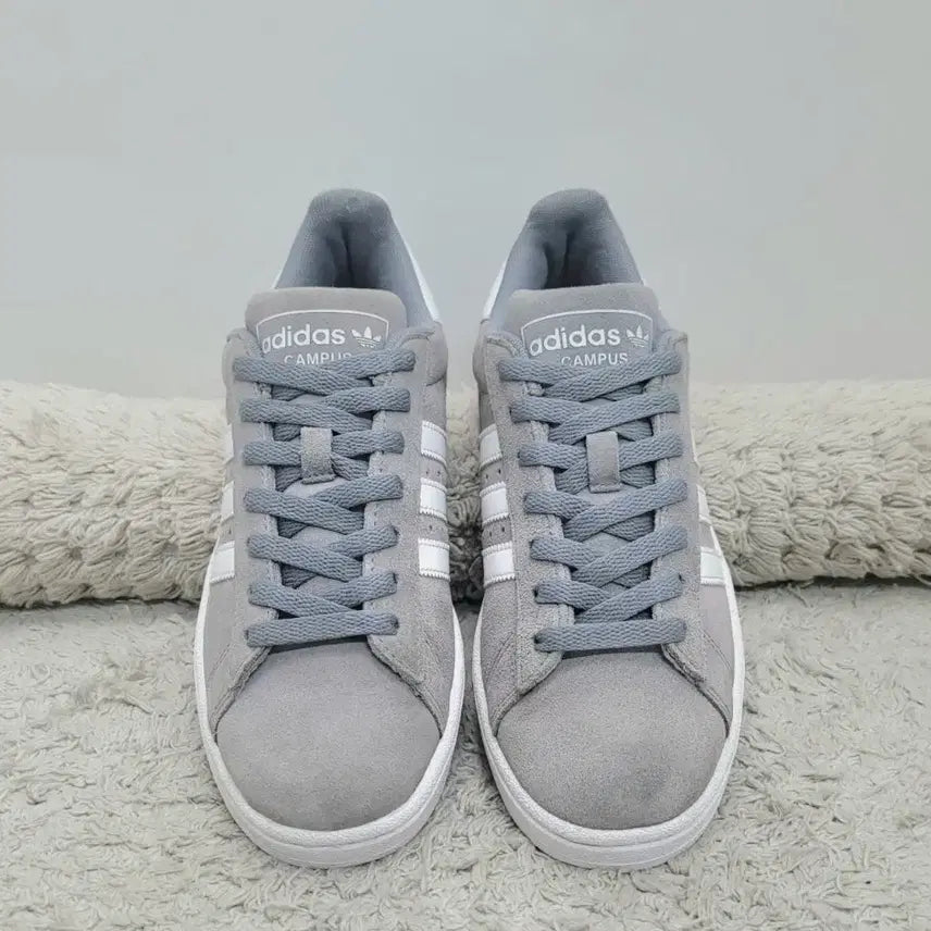 [BUNJANG] Adidas Campus Suede Grey (240) / 아디다스 캠퍼스 스웨이드 그레이 240
