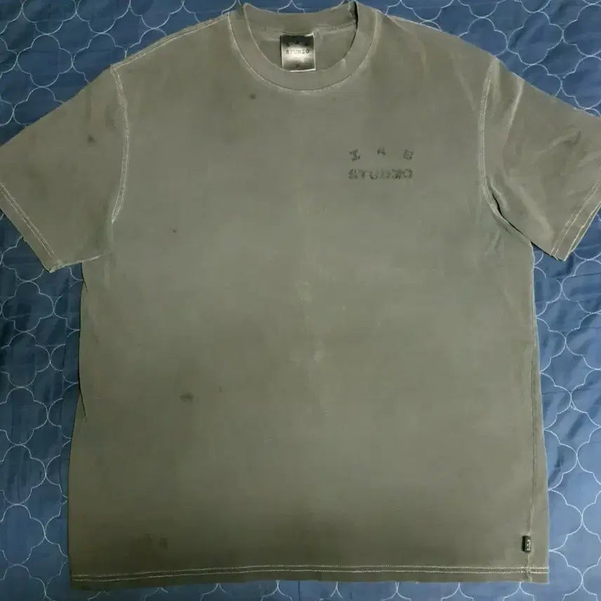 [BUNJANG] Iappstudio Pigment Black T-shirt XL / (단종매물) 아이앱스튜디오 피그먼트 블랙 반팔티 (XL)