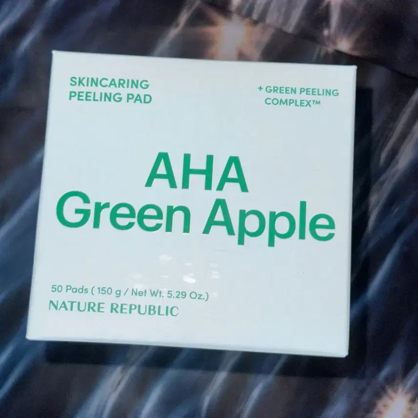[BUNJANG] Nature Republic AHA Green Apple Peeling Pad (50 Sheets) / (새상품)네이처리퍼블릭 AHA 그린애플 필링 패드 50매