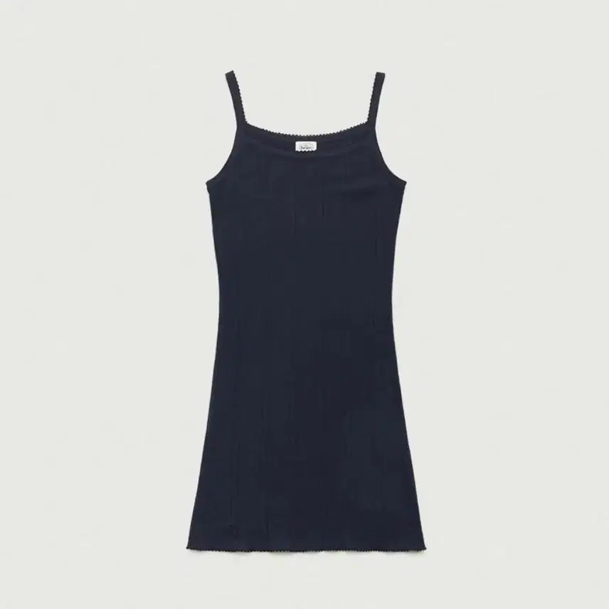 [BUNJANG] The Barnet Cotton Eyelet Dress Navy / 더바넷 코튼 아일렛 원피스 네이비