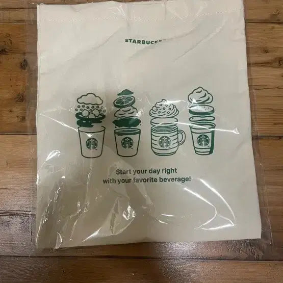 [BUNJANG] Starbucks Eco Bag (26 Drink Designs) / 스타벅스 에코백 (26 음료 디자인)