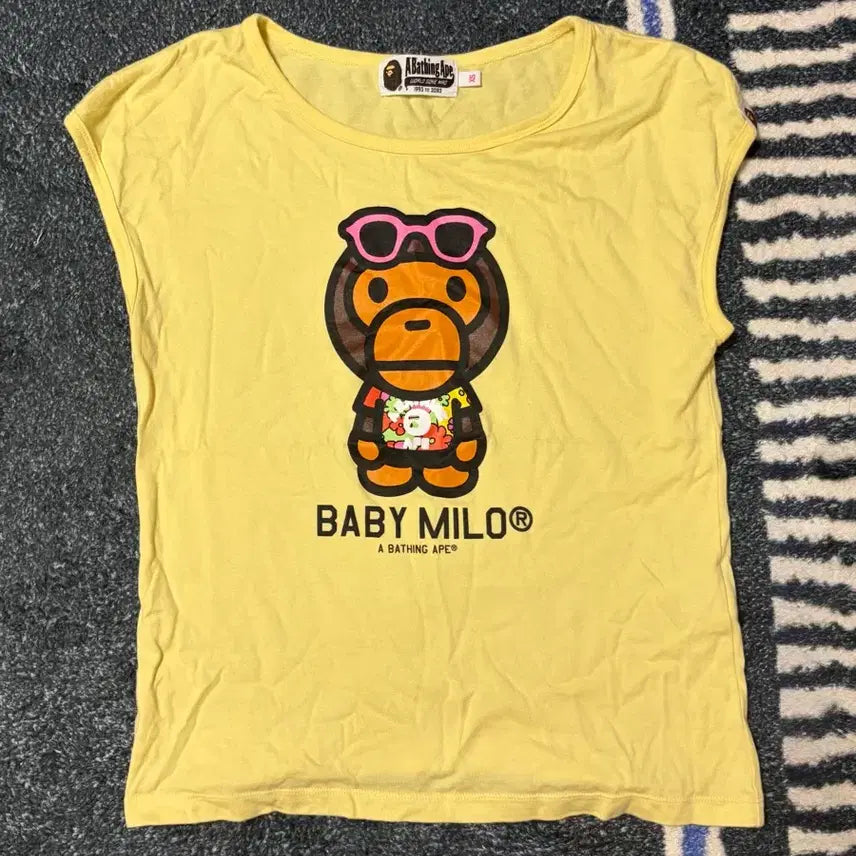 [BUNJANG] Bape Milo Printed T-Shirt / 베이프 마일로 프린팅 티셔츠