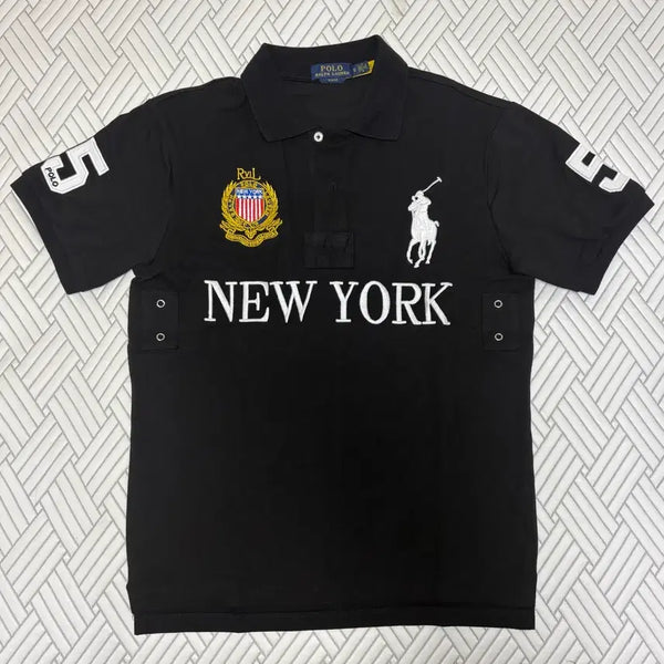 [BUNJANG] Polo Ralph Lauren Big Pony New York Polo Shirt / 빅포니 뉴욕 카라티