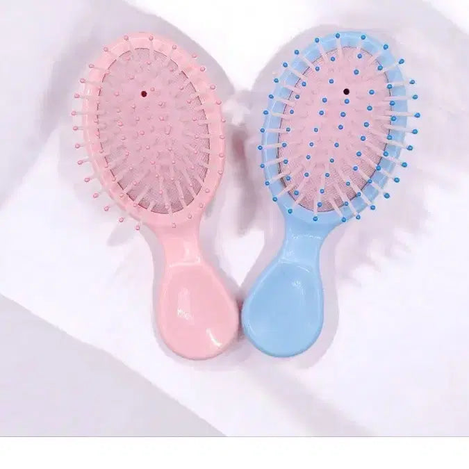 [BUNJANG] Mini Comb Set (Pink/Blue) / 미니 빗 핑크/블루 2개 세트