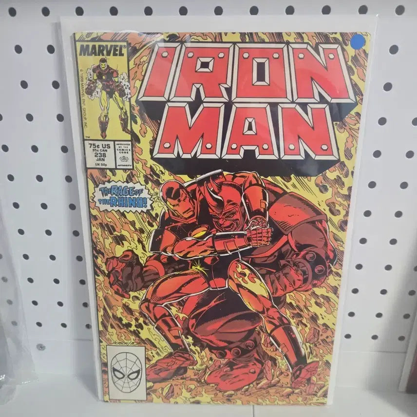 [BUNJANG] Marvel Iron Man #238 Comic Book (January 1989) / I / Iron Man #238(1989년 1월)