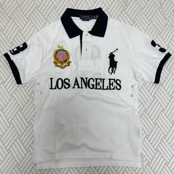 [BUNJANG] Big Pony Los Angeles Graphic T-Shirt / 빅포니 로스엔젤레스 카라티