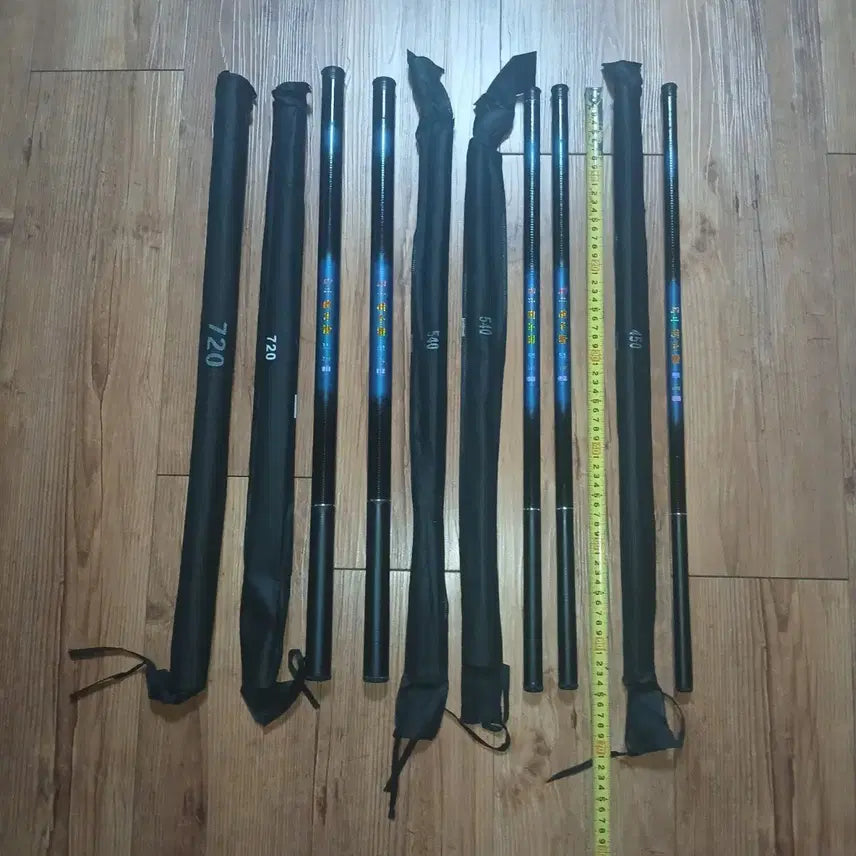 [BUNJANG] Ultra Lightweight Freshwater Fishing Rod 7.2M / [새상품]초경량 민물낚시대 7.2M/접었을때 65cm 잉어, 붕어/ 장대