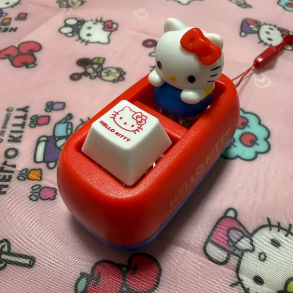 [BUNJANG] Hello Kitty Keycap Keyring / 헬로키티 키캡 키링
