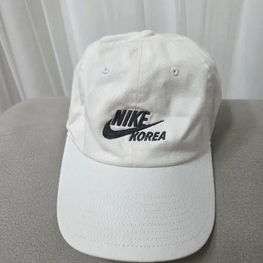 [BUNJANG] Nike Korea Cotton Cap White / 나이키 코리아 볼캡 화이트