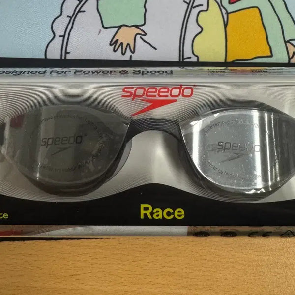 [BUNJANG] Speedo Elite Mirror Asian Fit Goggles / 스피도 엘리트 미러 아시안핏 새제품