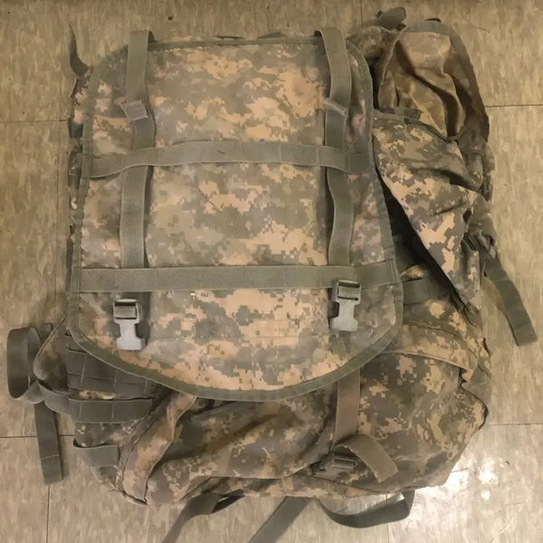 [BUNJANG] US Army B1 MOLLE II ACU Large Rucksack Complete Set with Side Bags / B1 MOLLE II ACU 라지 럭색 완품 풀세트 사이드백 포함 17