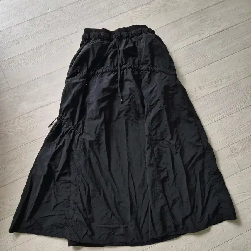 [BUNJANG] Sisley Long Skirt Black / 시슬리 롱스커츠