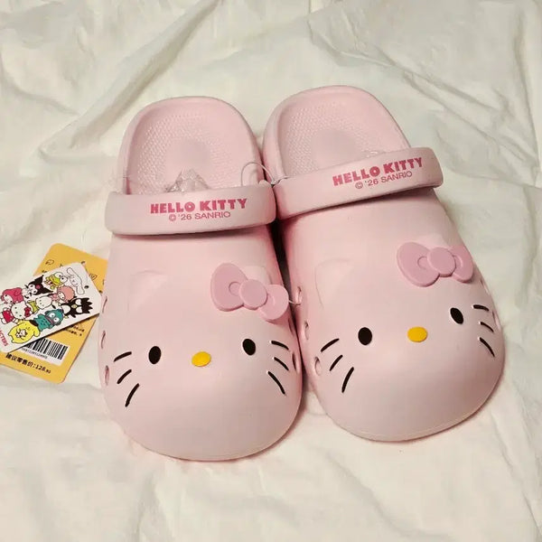 [BUNJANG] Hello Kitty Crocs Sandals Slippers / 헬로키티 크록스 샌들 슬리퍼