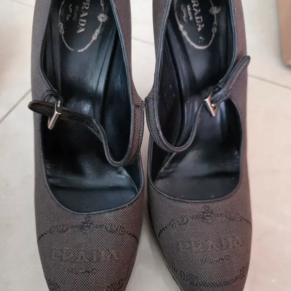 [BUNJANG] Prada Heels Size 255 / 프라다 정품 힐 255