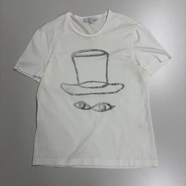[BUNJANG] Solid Homme Cubic Point Cotton Short-Sleeve Shirt / [정품] 솔리드옴므 큐빅 포인트 코튼 반팔셔츠