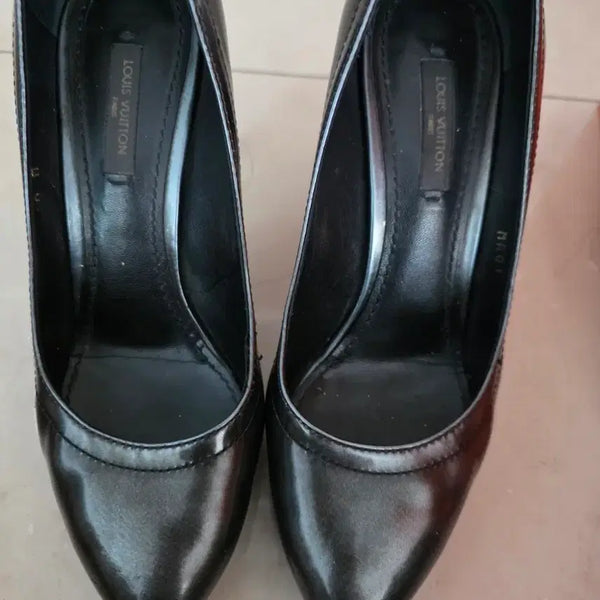 [BUNJANG] Louis Vuitton Black Heeled Shoes Size 245 / 루이비통 힐 245