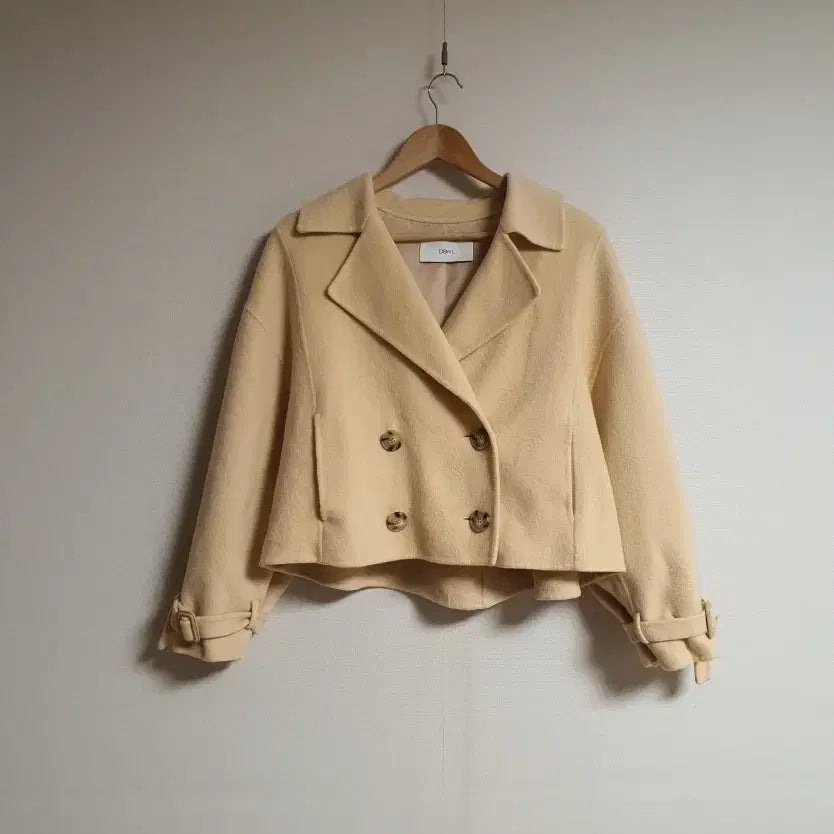 [BUNJANG] Dewl Handmade Cropped Coat Size 66 / 듀엘 dewl 핸드메이드 크롭 코트 66 사이즈 정품