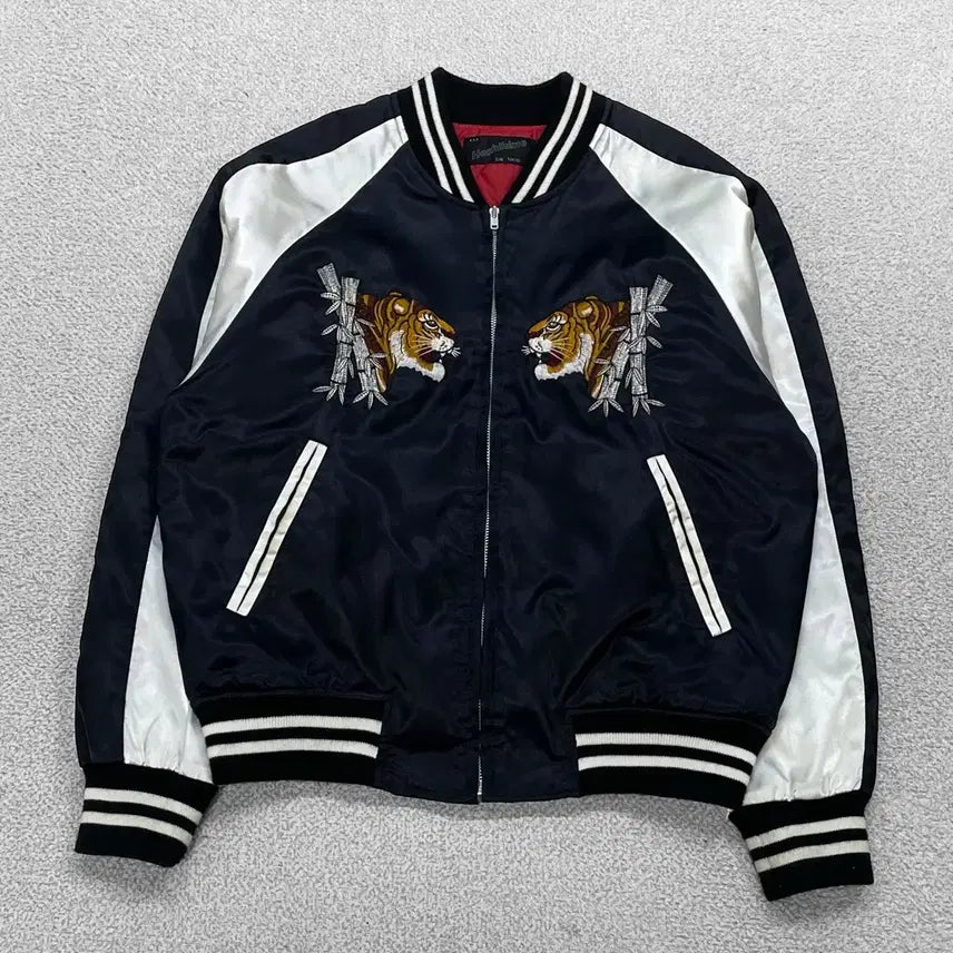[BUNJANG] Hoshihime Ryuko Sukajan Jacket Black / 호시히메 죽호 스카잔 자켓 블랙