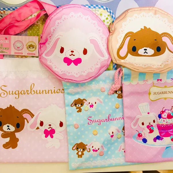 [BUNJANG] Sanrio Sugarbunnies Sweet Assort Collection Full Set (5 Types) / 산리오 슈가바니즈 스위트 어소트 컬렉션 5종 풀셋