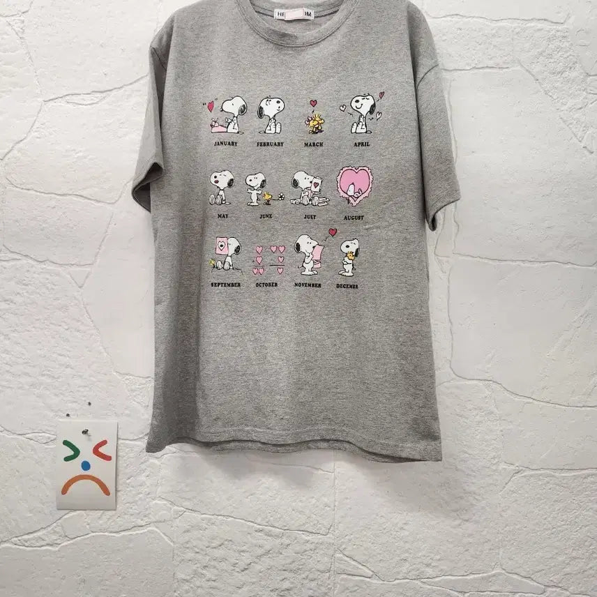 [BUNJANG] Snoopy Oversized Summer T-Shirt (New) / 스누피오버핏여름반팔티(새상품)