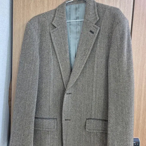 [BUNJANG] Roggatis Herringbone Jacket (Repair Needed) Size 100 / 로가디스  자켓(수선필요)100 인하