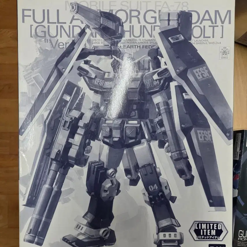 [BUNJANG] Bandai MG Gundam UC.0079 Full Armor Gundam Half Mechanical Clear Ver. / 반다이 MG 건담 U.C.0079 MG 풀아머 건담 하프 메카니컬 클리어
