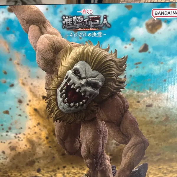 [BUNJANG] Attack on Titan Jaw Titan B Prize Ichiban Kuji (Sealed) / (미개봉) 택포 30제일복권 진격의 거인 턱거인 B상
