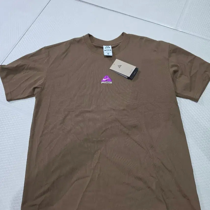 [BUNJANG] Nike ACG LBR Longs T-shirt Mosswood Brown / [새제품] 나이키 ACG LBR 렁스 티셔츠 모스우드 브라운 - 아시아