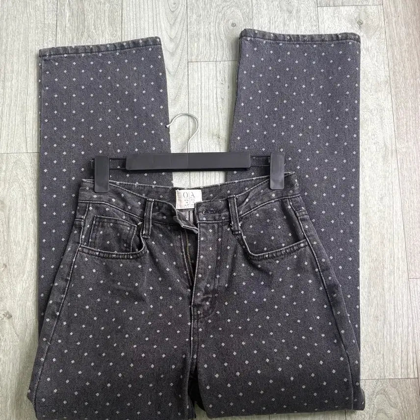 [BUNJANG] Dot Denim Pants / 도트 데님 팬츠