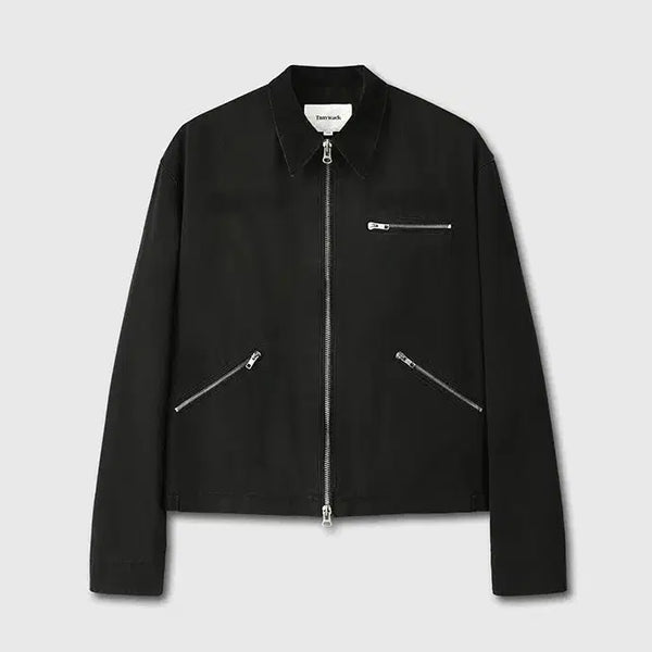 [BUNJANG] Tonywack Patchwork Jacket Faded Black Size M / 토니웩 패치 워크자켓 M사이즈