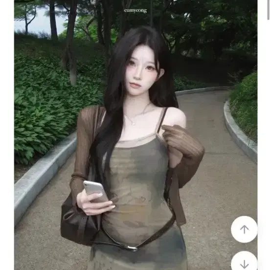 [BUNJANG] Aveil Layered Long Dress / 에이블리 레이어드 롱원피스
