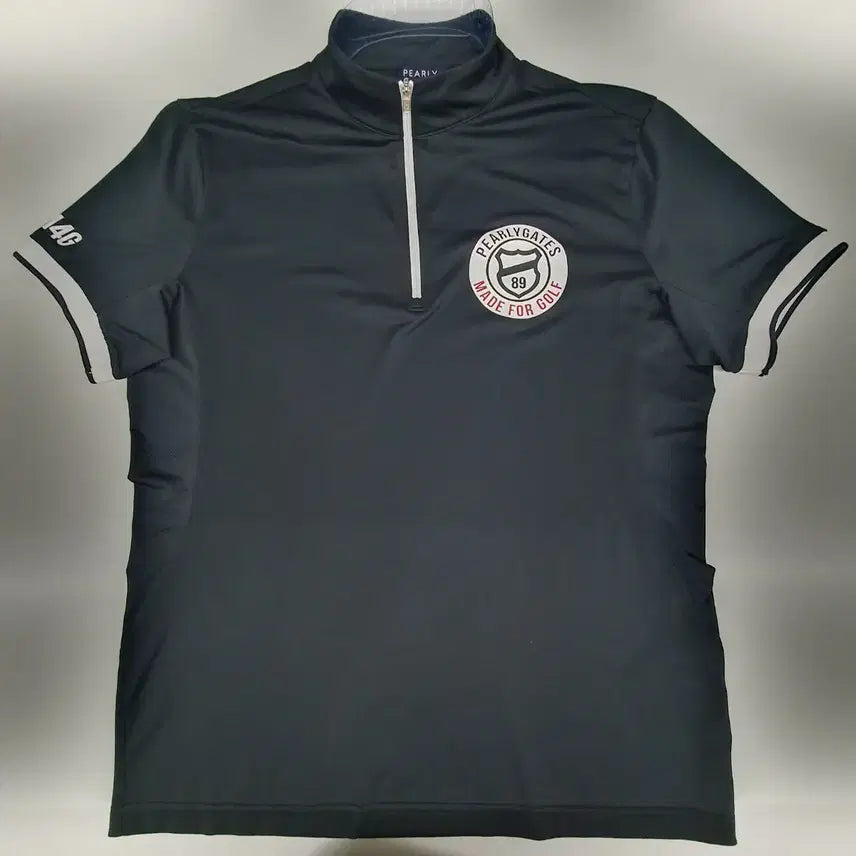 [BUNJANG] Pargates Short-Sleeve Half-Zip T-shirt / 파리게이츠 반팔 반집업