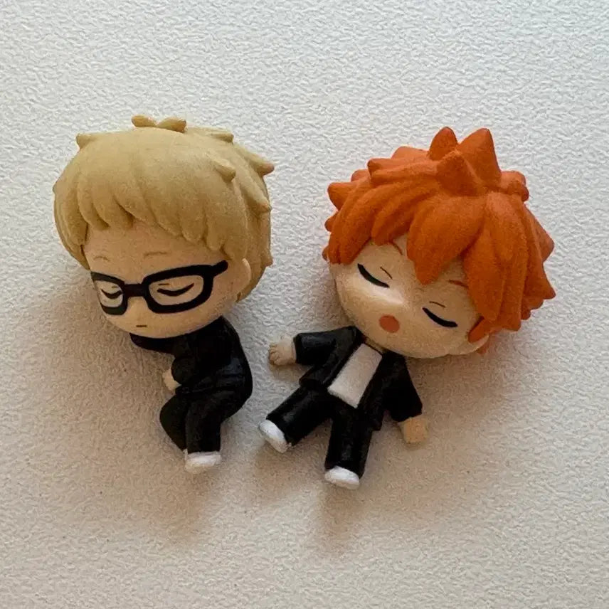 [BUNJANG] Haikyuu!! Nemurasetai Gacha Hinata & Tsukishima 2-Type Bundle Set / 하이큐 네무라세타이 가챠 히나타 츠키시마 2종 일괄