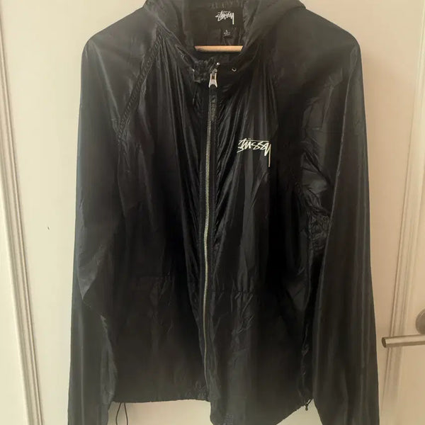 [BUNJANG] Stussy Beach Shell Wrinkle Nylon Jacket / 스투시 (stussy) 비치 쉘 링클 나일론 자켓