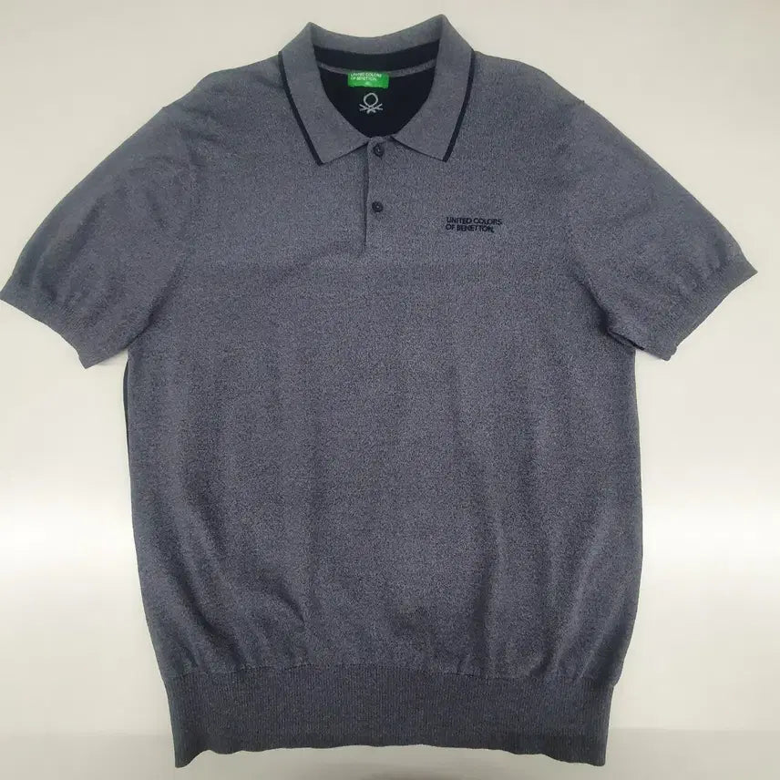 [BUNJANG] United Colors of Benetton Short Sleeve Knit T-Shirt / 베네통 반팔 니트