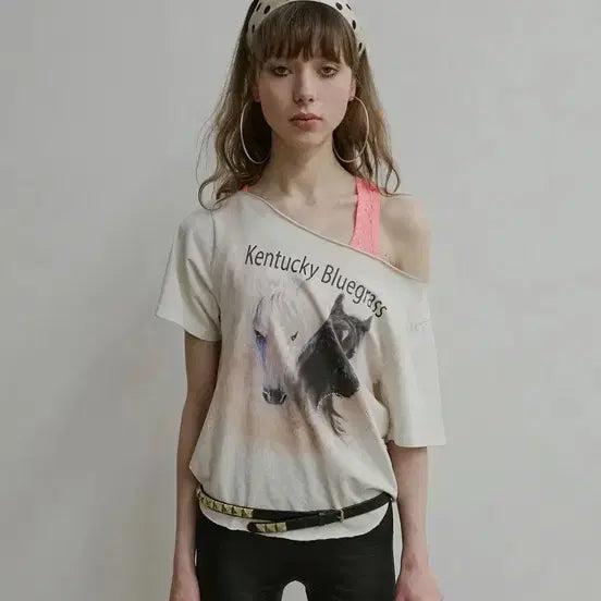 [BUNJANG] Sculptor Sheriff Cut Out Tee Dirty White / 스컬프터 Sheriff Cut Out Tee Dirty White (M)