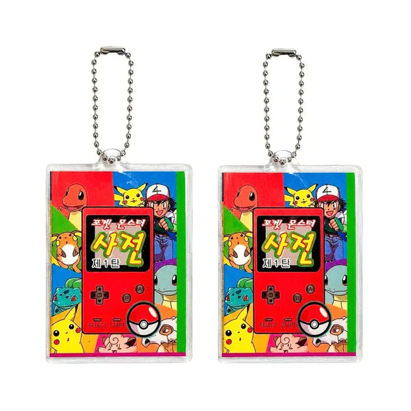 [BUNJANG] Pokemon Encyclopedia Series 1 Keyring / 고전) 포켓몬스터 백과사전 1탄 키링