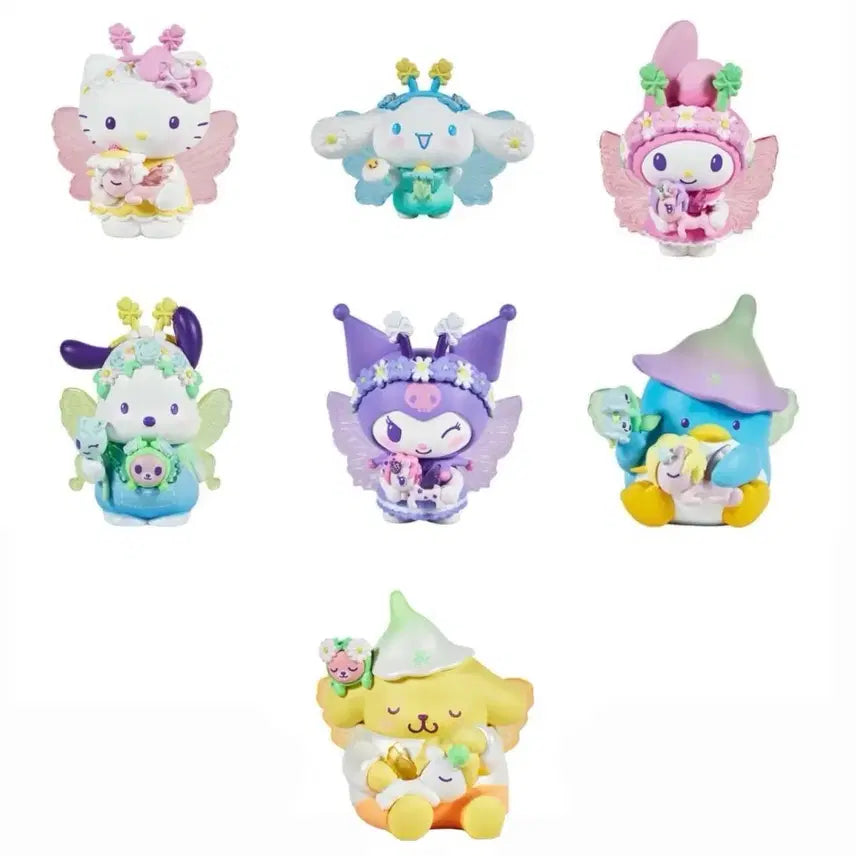 [BUNJANG] Tokidoki x Hello Kitty Friends Butterfly Garden Random Figure (7 Types) / 킨키로봇 토키도키 X 헬로키티 프렌즈 나비정원 랜덤 피규어 7종