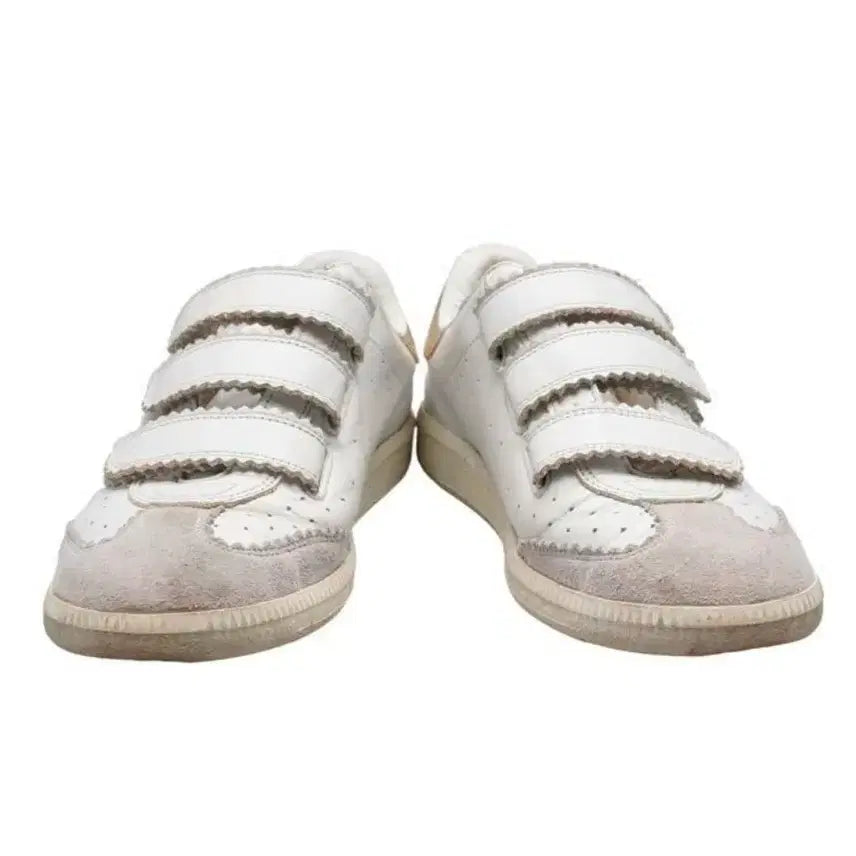 [BUNJANG] Isabel Marant Velcro Sneakers White / 이자벨마랑 벨크로 스니커즈 화이트
