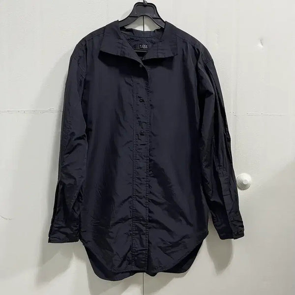 [BUNJANG] Time ì§í_ Jacket Type Shirt Black Size 82 / 타임 자켓형 셔츠 82