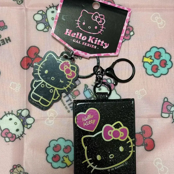 [BUNJANG] Sanrio Hello Kitty Gyaru Series Mini Mirror Keychain / 헬로키티 갸루시리즈 미니 거울 키링