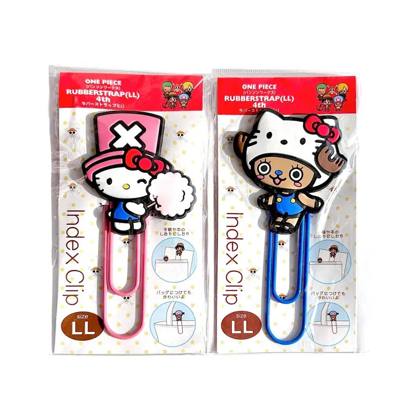 [BUNJANG] One Piece x Hello Kitty Collaboration Big Clip / 고전) 원피스 X 헬로키티 콜라보 빅 클립 다꾸 집게