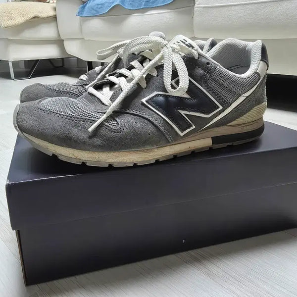 [BUNJANG] New Balance 996 Suede Sneakers / 뉴발란스 996 그레이 스웨이드 운동화