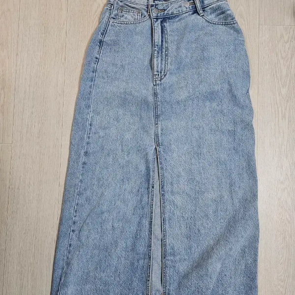 [BUNJANG] MIXXO Denim Long Skirt / 미쏘 데님 롱 스커트