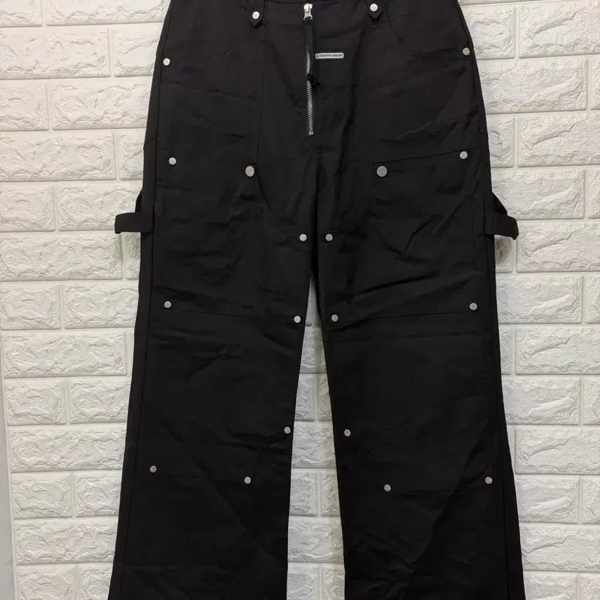 [BUNJANG] The Vinyl House Double Knee Pants S / 더바이닐하우스 더블니 팬츠 S