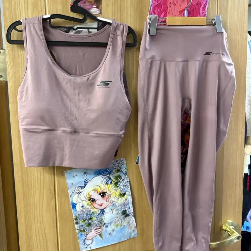 [BUNJANG] Skechers Leggings Set 105 / 스케쳐스 레깅스세트 105