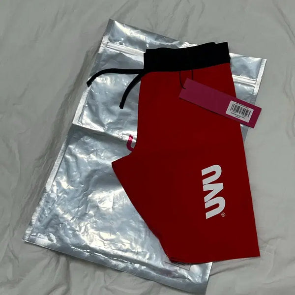 [BUNJANG] UVU Chicago 25 Half Tights - Red (Size M) / UVU 시카고 25 하프 타이츠 M
