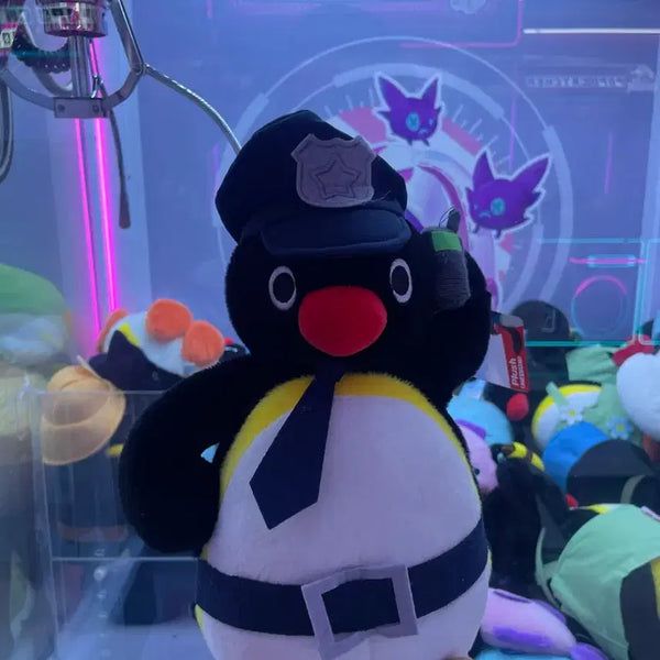 [BUNJANG] Pingu Police Doll / 핑구 경찰인형