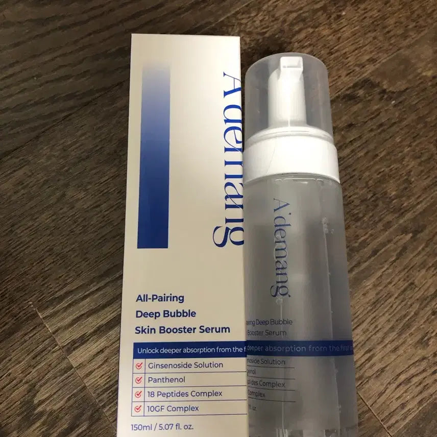 [BUNJANG] Admam All Pairing Deep Bubble Skin Booster Serum / 아드망 올페어링 딥 버블 스킨부스터 세럼